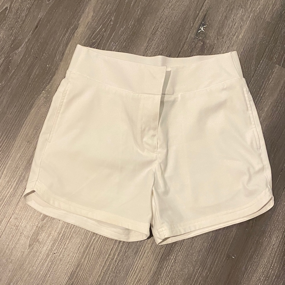 Puma Women's Athletic Cream Shorts